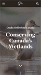 Mobile Screenshot of ducks.ca